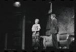 Lotte Lenya and Jack Gilford in the stage production Cabaret