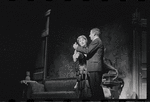 Lotte Lenya and Jack Gilford in the stage production Cabaret
