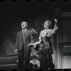 Jack Gilford and Lotte Lenya in the stage production Cabaret