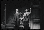 Jack Gilford and Lotte Lenya in the stage production Cabaret