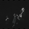 Joel Grey and ensemble in the stage production Cabaret