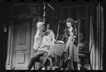 Bert Convy and Jill Haworth in the stage production Cabaret