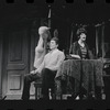 Bert Convy and Jill Haworth in the stage production Cabaret