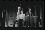 Bert Convy and Jill Haworth in the stage production Cabaret