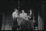 Bert Convy, Edward Winter and Jill Haworth in the stage production Cabaret