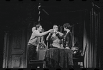 Bert Convy, Edward Winter and Jill Haworth in the stage production Cabaret