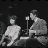 Jill Haworth and Bert Convy in the stage production Cabaret