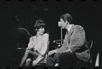 Jill Haworth and Bert Convy in the stage production Cabaret