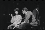 Jill Haworth and Bert Convy in the stage production Cabaret