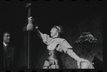 Jack Gilford and Lotte Lenya in the stage production Cabaret