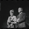 Lotte Lenya and Jack Gilford in the stage production Cabaret