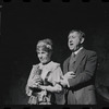 Lotte Lenya and Jack Gilford in the stage production Cabaret