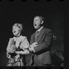 Lotte Lenya and Jack Gilford in the stage production Cabaret