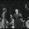 Lotte Lenya, Jack Gilford [center] and unidentified others in the stage production Cabaret