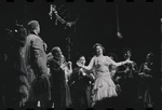Peg Murray [center] and unidentified others in the stage production Cabaret