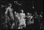 Peg Murray [center] and unidentified in the stage production Cabaret