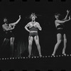 Joel Grey and ensemble dancers in the stage production Cabaret