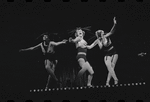 Joel Grey and ensemble dancers in the stage production Cabaret