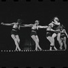 Joel Grey and ensemble dancers in the stage production Cabaret