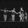 Joel Grey and ensemble dancers in the stage production Cabaret