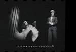 Joel Grey and ensemble in the stage production Cabaret