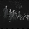 Edward Winter, Lotte Lenya, Jack Gilford, Jill Haworth, Bert Convy, Joel Grey and Peg Murray in the stage production Cabaret