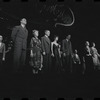 Edward Winter, Lotte Lenya, Jack Gilford, Jill Haworth, Bert Convy, Joel Grey and Peg Murray in the stage production Cabaret