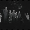 Edward Winter, Lotte Lenya, Jack Gilford, Jill Haworth, Bert Convy, Joel Grey and Peg Murray in the stage production Cabaret