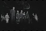 Edward Winter, Lotte Lenya, Jack Gilford, Jill Haworth, Bert Convy, Joel Grey and Peg Murray in the stage production Cabaret