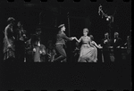 Lotte Lenya and ensemble in the stage production Cabaret