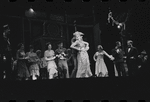 Lotte Lenya and ensemble in the stage production Cabaret