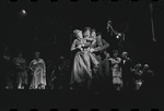 Lotte Lenya and ensemble in the stage production Cabaret