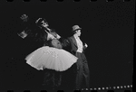 Joel Grey and ensemble in the stage production Cabaret