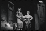 Peg Murray and Lotte Lenya in the stage production Cabaret