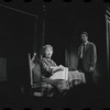 Lotte Lenya and Bert Convy in the stage production Cabaret