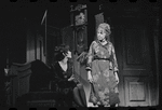 Jill Haworth and Lotte Lenya in the stage production Cabaret