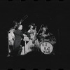 Joel Grey [left] and unidentified others in the stage production Cabaret