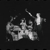 Joel Grey [right] and unidentified others in the stage production Cabaret