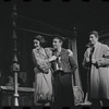 Peg Murray, Bert Convy and unidentified in the stage production Cabaret