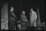 Jack Gilford, Lotte Lenya and Bert Convy in the stage production Cabaret