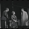 Jack Gilford, Lotte Lenya and Bert Convy in the stage production Cabaret