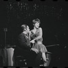 Jill Haworth and unidentified in the stage production Cabaret