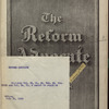 The Reform advocate