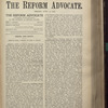 The Reform advocate