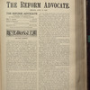 The Reform advocate