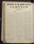 The Reform advocate
