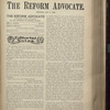 The Reform advocate