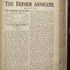 The Reform advocate