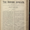 The Reform advocate