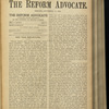 The Reform advocate